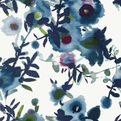 Thibaut Design wallcovering, Open Spaces pattern , Turquoise color, Floral style type , pattern number  T13083