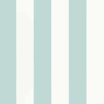 Thibaut Design wallcovering, Summer Stripe pattern , Aqua color, Stripes style type , pattern number  T13130