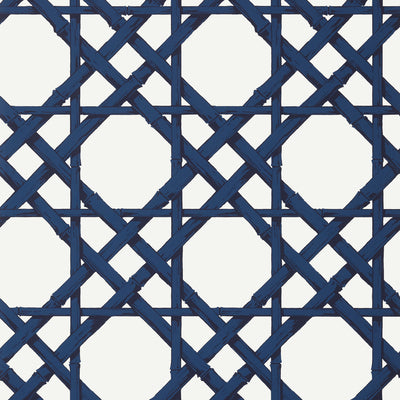 Thibaut Design wallcovering, Cyrus Cane pattern , Turquoise color, Geometric,Trellis , Lattice style type , pattern number  T13139
