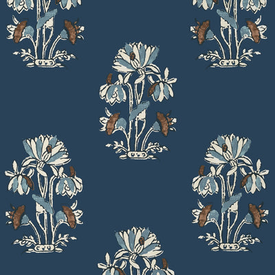 THIBAUT WALLCOVERING-LILY FLOWER- T13203