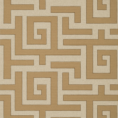 Thibaut Design wallcovering, Tulum pattern , Wheat color, Ethnic,Geometric style type , pattern number  T13224
