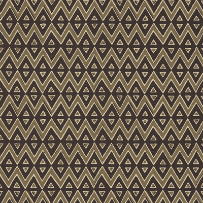 Thibaut Design wallcovering, Tiburon pattern , Brown color, Ethnic,Geometric style type , pattern number  T13239