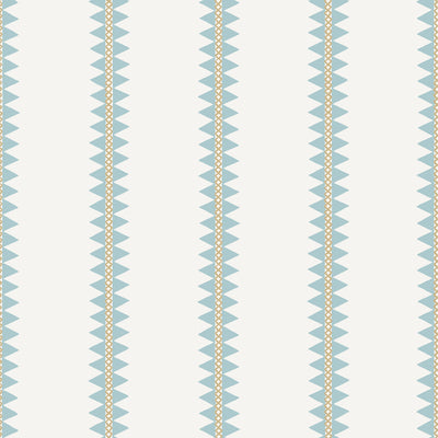 Thibaut Design wallcovering, Reno Stripe pattern , Spa Blue color, Ethnic,Stripes style type , pattern number  T13241