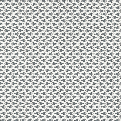 Thibaut Design wallcovering, Pisces pattern , Black color, Animals,Novelty,Texture, Embossed style type , pattern number  T13328
