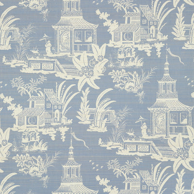 Thibaut Design wallcovering, Empress Court pattern , Navy color, Chinoiserie,Texture, Embossed style type , pattern number  T13649