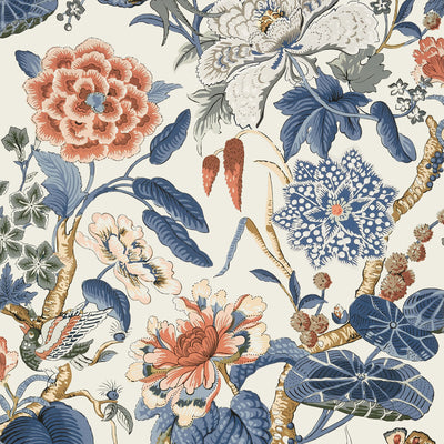 THIBAUT WALLCOVERING-HILL GARDEN- T13655
