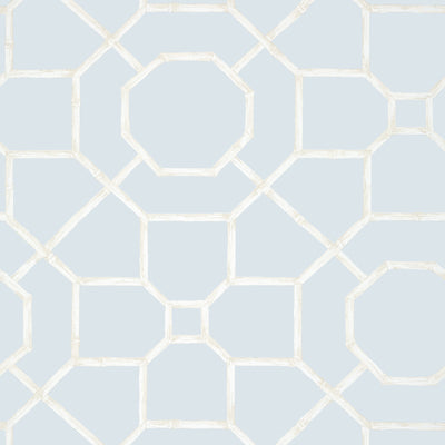 Thibaut Design wallcovering, Arbor pattern , Blue color, Trellis , Lattice style type , pattern number  T13670