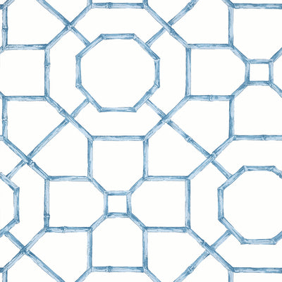 Thibaut Design wallcovering, Arbor pattern , Navy color, Trellis , Lattice style type , pattern number  T13672