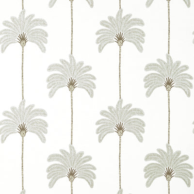 Thibaut Design wallcovering, Sunset Boulevard pattern , Metallic Silver color, Leaves,Texture, Embossed,Tropical style type , pattern number  T13947