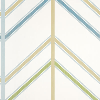 Thibaut Design wallcovering, Ventura pattern , Spa Blue color, Geometric,Herringbone , Chevron style type , pattern number  T14357