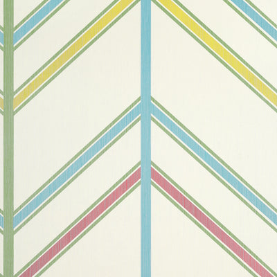 Thibaut Design wallcovering, Ventura pattern , Pink color, Geometric,Herringbone , Chevron style type , pattern number  T14358