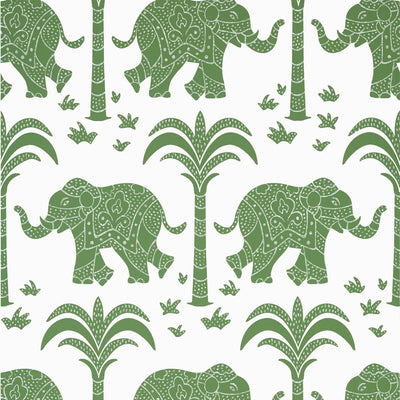 THIBAUT WALLCOVERING-ELEPHANT- T16201