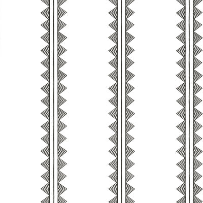 Thibaut Design wallcovering, Agave Stripe pattern , Black color, Stripes style type , pattern number  T16232