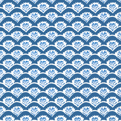 Thibaut Design wallcovering, Emily pattern , French Blue color, Geometric,Leaves,Small Print,Trellis , Lattice style type , pattern number  T16255