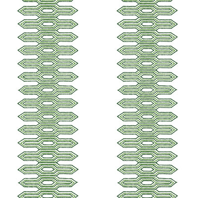 Thibaut Design wallcovering, Nola Stripe pattern , Blue , Green color, Geometric,Stripes style type , pattern number  T20808