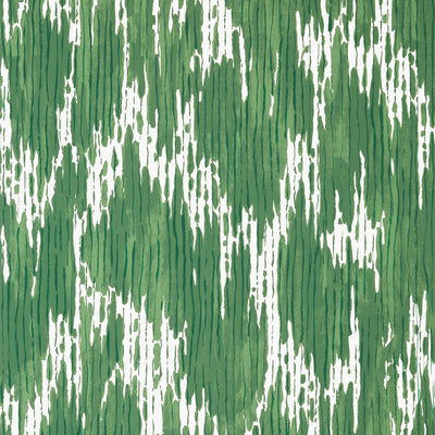 Thibaut Design wallcovering, Maverick pattern , Blue , Green color, Ikat style type , pattern number  T20815