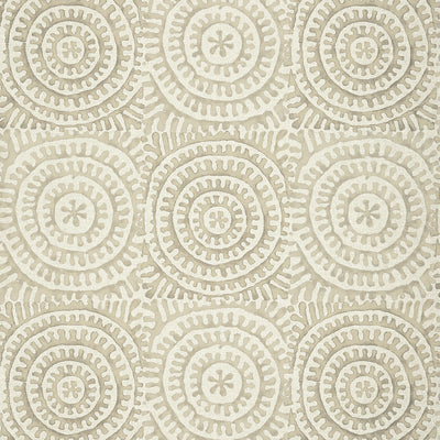 Thibaut Design wallcovering, Kasai pattern , Beige color, Geometric,Medallions style type , pattern number  T2929