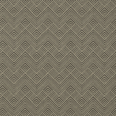 Thibaut Design wallcovering, Oslo Chevron pattern , Metallic Gold , Charcoal color, Geometric,Herringbone , Chevron style type , pattern number  T2989