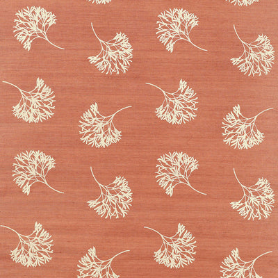 Thibaut Design wallcovering, Andros pattern , Copper color, Leaves,Texture, Embossed style type , pattern number  T3625