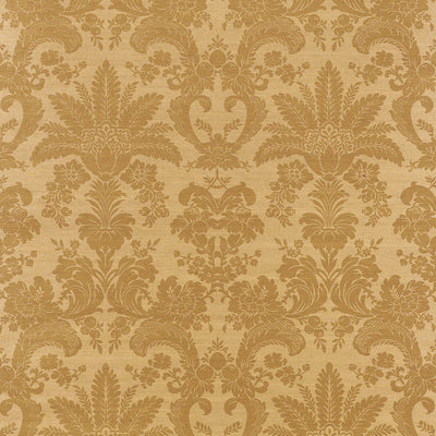 Thibaut Design wallcovering, West Indies Damask pattern , Straw color, Damask,Texture, Embossed style type , pattern number  T3630