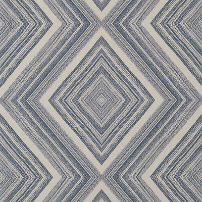 Thibaut Design wallcovering, Tappeto pattern , Soft Blue color, Geometric,Texture, Embossed style type , pattern number  T4045