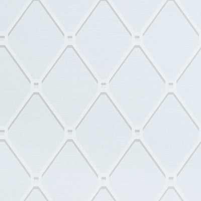 Thibaut Design wallcovering, Easom Trellis pattern , Robin's Egg color, Texture, Embossed,Trellis , Lattice style type , pattern number  T4050