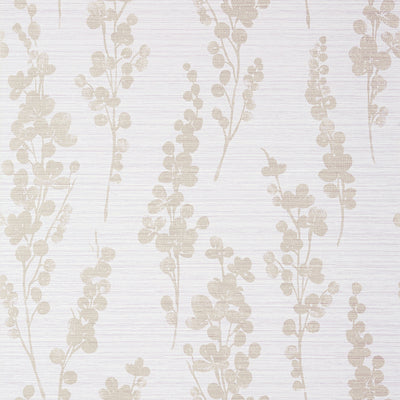 Thibaut Design wallcovering, Spring Blooms pattern , Lavender color, Leaves,Texture, Embossed style type , pattern number  T41052