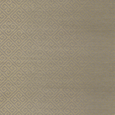 Thibaut Design wallcovering, Maze Grasscloth pattern , Metallic Grey , Silver color, Geometric,Greek Key,Texture, Embossed style type , pattern number  T41200