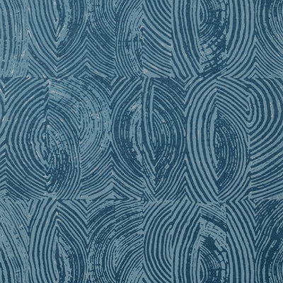 Thibaut Design wallcovering, Volar pattern , Blue color, Geometric style type , pattern number  T414
