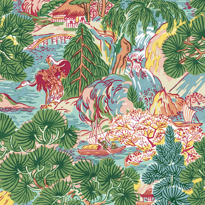 THIBAUT WALLCOVERING-PAGODA TREES- T42026