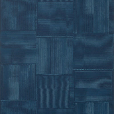 Thibaut Design wallcovering, Hayworth pattern , Turquoise , Blue color, Geometric,Texture Printed style type , pattern number  T420