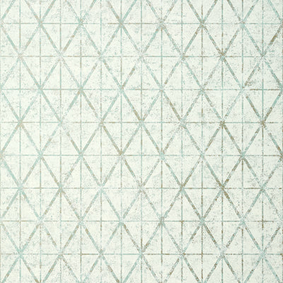 Thibaut Design wallcovering, Capella pattern , Navy color, Geometric,Trellis , Lattice style type , pattern number  T445