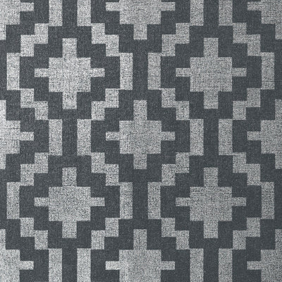 Thibaut Design wallcovering, Andes pattern , Metallic Silver color, Ethnic,Geometric,Texture, Embossed style type , pattern number  T57120