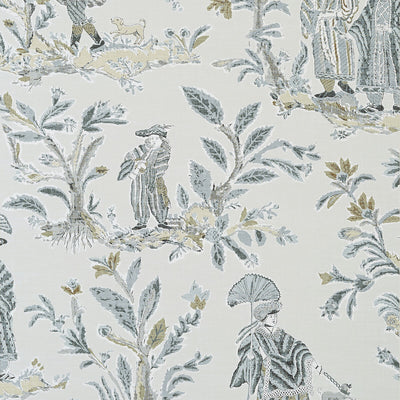 THIBAUT WALLCOVERING-ROYALE TOILE- T72576