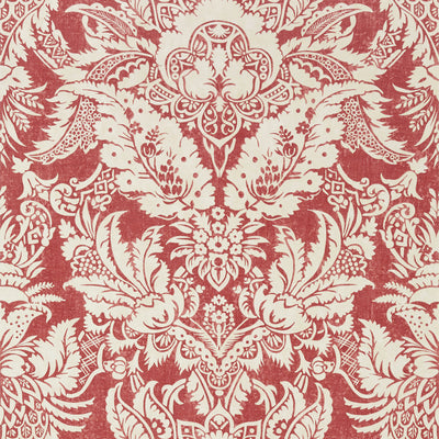 Thibaut Design wallcovering, Chardonnet Damask pattern , Red , Teal color, Damask,Texture, Embossed style type , pattern number  T72584
