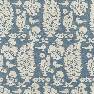 Thibaut Design wallcovering, Allaire pattern , Navy color, Damask,Leaves style type , pattern number  T72594