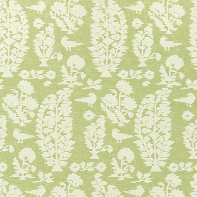 Thibaut Design wallcovering, Allaire pattern , Spring Green color, Damask,Leaves style type , pattern number  T72597