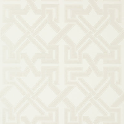 Thibaut Design wallcovering, Benedetto pattern , Cream color, Geometric,Trellis , Lattice style type , pattern number  T72641