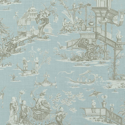 THIBAUT WALLCOVERING-CHENG TOILE- T75468
