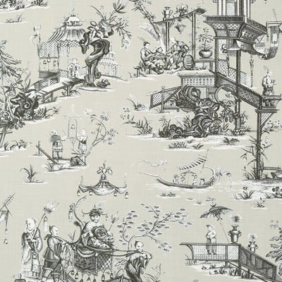 THIBAUT WALLCOVERING-CHENG TOILE- T75469