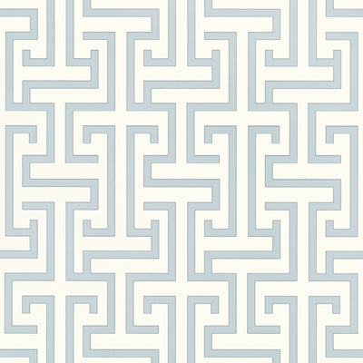 Thibaut Design wallcovering, Ming Trail pattern , Navy color, Geometric,Trellis , Lattice style type , pattern number  T75474