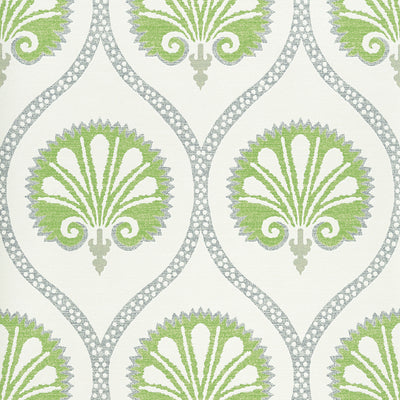 Thibaut Design wallcovering, Kimberly pattern , Green color, Geometric,Medallions,Trellis , Lattice style type , pattern number  T85015