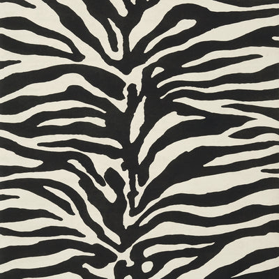 Thibaut Design wallcovering, Serengeti pattern , Black color, Animals Skins style type , pattern number  T85028