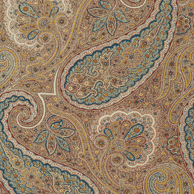 Thibaut Design wallcovering, Sherrill Paisley pattern , Aqua color, Floral,Paisley style type , pattern number  T85076