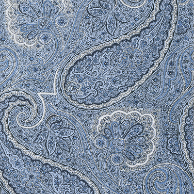 Thibaut Design wallcovering, Sherrill Paisley pattern , Dark Turquoise color, Floral,Paisley style type , pattern number  T85079