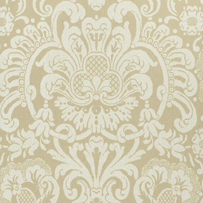 Thibaut Design wallcovering, Dorian Damask pattern , Beige color, Damask style type , pattern number  T89103
