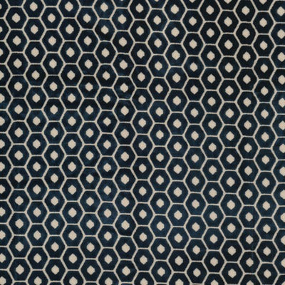 Stout Fabrics , Tambourine Tambourine, Blue color, Upholstery Velvet style type , pattern number  TAMB-1
