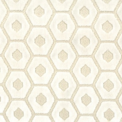 Stout Fabrics , Tambourine Tambourine, White color, Upholstery Velvet style type , pattern number  TAMB-3