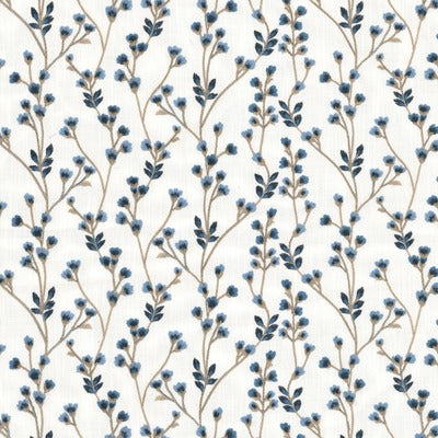 Stout Fabrics , Tavern Tavern, Blue color, Multipurpose Embroideries style type , pattern number  TAVE-1