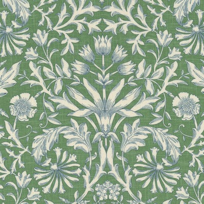 Stout Fabrics , Teasel Teasel, Green color, Multipurpose Print style type , pattern number  TEAS-1